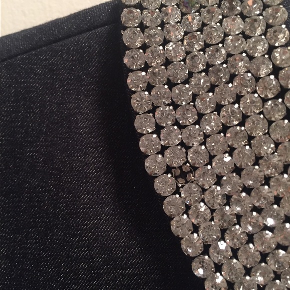 Kate spade denim dress with rhinestones - Picture 3 of 7